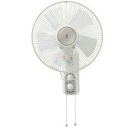 壁掛け扇風機 30cm羽根 タイマー付き ホワイト YWT-K301 W