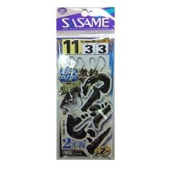 D811激釣アジビシ2本釣ケイムラフック11 3