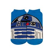 SWSOC13 [キャラックス スターウォーズ 左右ペア R2-D2 レディースソックス 22～24cm BL]