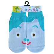 NHMT28J [キャラックス みいつけた！コッシー キッズソックス 13～18cm BL]