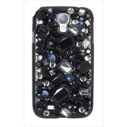 シャイニーブルー Galaxy S4ケース JEWEL DROP Shiny Blue