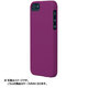HARD RUBBER [ハードラバー for iPhone5/5sケース PURPLE]