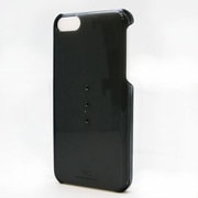 TRINITY BLACK [Sash Ice Trinity iPhone5cケース ブラック スワロフスキー ホワイトダイヤモンド]