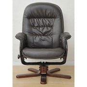 リクライニングチェア リラックスチェア ダークブラウン RM-007DBR