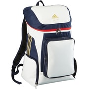 F93432 [adidas Proバックパックエナメル DDQ46 30L ホワイト/カレッジネイビー/ライトスカーレット/メタリックゴールド]