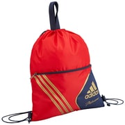 F93452 [adidas Professionalナップサック DDQ54 38×45cm ユニバーシティレッド/カレッジネイビー/メタリックゴールド]