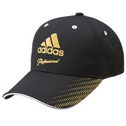 F93478 [adidas Professionalメッシュキャップ DDQ65 メンズ OSFX ブラック/ホワイト/メタリックゴールド]