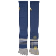 F93482 [adidas Professional 5フィンガーソックス（指先強化） DDQ66 メンズ 27～29cm カレッジネイビー/テックグレーF12/マットゴールド]