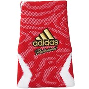 F93484 [adidas Professionalリストバンド DDQ67 メンズ OSFX ユニバーシティレッド/ホワイト/マットゴールド]