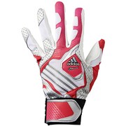 F93569 [adidas Professional Revolution バッティンググローブ 片手用 DDQ71 メンズ LHS(左手用のSサイズ) ビビッドベリーS14/テックグレーメットS14]