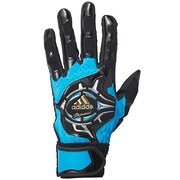 F93617 [ADIDAS PRO バッティンググローブ Jr 両手用 DDQ73 キッズ Lサイズ ソーラーブルーS14/ブラック]