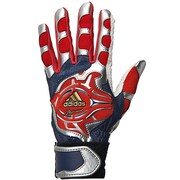 F93619 [ADIDAS PRO バッティンググローブ Jr 両手用 DDQ73 キッズ Oサイズ カレッジネイビー/テックグレーメットS14]