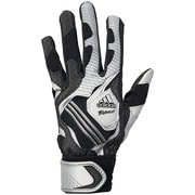 F93623 [adidas Professional Revolution バッティンググローブJr(ジュニア) 片手用 DDQ74 キッズ RHM(右手用のMサイズ) テックグレーメットS14/ブラック]