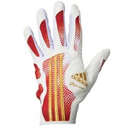 F93627 [adidas Professional フィールダーグローブ 片手用 DDQ75 メンズ RHM ホワイト/ユニバーシティレッド]