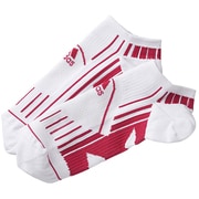 F93355 [adizero アディゼロ クロステーピングソックス 靴下 DDU84 27～29cm ホワイト/ビビッドベリーS14]