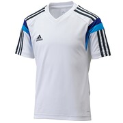 D83098 [KIDS Condivo14 Tシャツ AI658 キッズ J140 ホワイト/テックオニキスF12/ソーラーブルーS14]