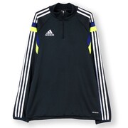 D83108 [Condivo14 トレーニングトップ 長袖 AI667 メンズ Oサイズ テックオニキスF12/ホワイト/エレクトリシティ]