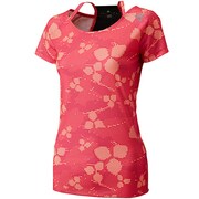 F49034 [蘭（ラン） ランニング 半袖Tシャツ AML27 レディース J/XS バヒアピンクS14]