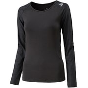 F49029 [蘭（ラン） ランニング ベースレイヤー 長袖Tシャツ AML29 レディース J/OT ブラック]