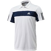 D84679 [ギャラクシー ポロシャツ AG700 メンズ J/L ホワイト/カレッジネイビー]