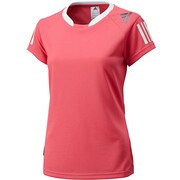 D82267 [W clima Tシャツ AKV46 レディース J/M バヒアピンクS14/ホワイト]