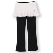 D82184 [ａｄｉｄａｓｆｌｅｕｒ スコートパンツ AKV51 レディース J/S ブラック/パールグレーS14]