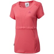 D82193 [adidasfleur Tシャツ AKV56 レディース Sサイズ バヒアピンクS14]