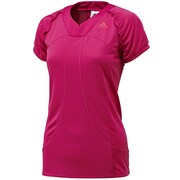 F92070 [ADIDASFLEUR ドレスシャツ DEA76 レディース J/L バヒアマジェンタS14]