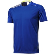 F82526 [CLIMACHILL ショートスリーブTシャツ AH147 メンズ Oサイズ ナイトブルーF13/ソーラースライム]