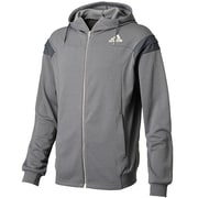 F93140 [adidasbrave 3Dパイル WU ジャケットHD DDU09 メンズ J2XO ダークグレイヘザー]