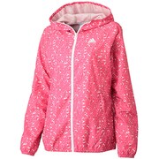 F94416 [adidasbloom ウインド パーカー DDY60 レディース J/S バヒアピンクS14]