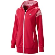 F94399 [adidasbloom ジャージ パーカー plus DDY62 レディース Mサイズ ビビッドベリーS14]