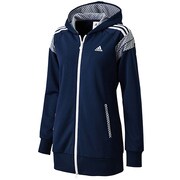 F94401 [adidasbloom ジャージ パーカー plus DDY62 レディース J/OT カレッジネイビー]