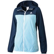 F94447 [adidasbloom サマーフードパーカー 花柄 DDY72 レディース J/OT カレッジネイビー]