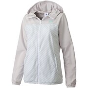 F94449 [adidasbloom サマーフードパーカー 花柄 DDY72 レディース J/OT パｰルグレーS14]