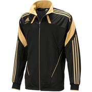F44348 [adidas Pro ウォームアップジャケット 長袖 AG902 メンズ M ブラック]