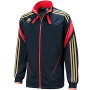 F44349 [adidas Pro ウォームアップジャケット 長袖 AG902 メンズ 3XO カレッジネイビー]