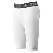 D82098 [TEAM TechFit（テックフィット） BASE ショートタイツ AJ452 メンズ J3XO ホワイト/ホワイト]