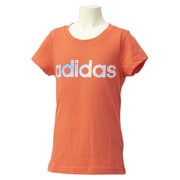 F79817 [Dance ワードローブ ロゴTシャツ ALN34 キッズ J140 バヒアコーラルS14]