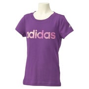 F79818 [Dance ワードローブ ロゴTシャツ ALN34 キッズ J140 トライブパープルS14]