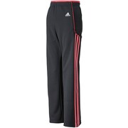 F92403 [adidasbloom ジャージ ウォームアップ パンツ DEA48 キッズ J150 ブラック/バヒアピンクS14]