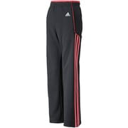 F92403 [adidasbloom ジャージ ウォームアップ パンツ DEA48 キッズ J140 ブラック/バヒアピンクS14]