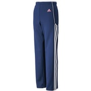 F92404 [adidasbloom ジャージ ウォームアップ パンツ DEA48 キッズ J140 カレッジネイビー/ホワイト]