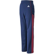 F92405 [adidasbloom ジャージ ウォームアップ パンツ DEA48 キッズ J140 カレッジネイビー/ビビッドベリーS14]