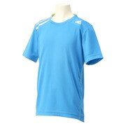 F48488 [YB climachill（クライマチル） ショートスリーブ Tシャツ ALP39 キッズ J140 ソーラーブルーS14]