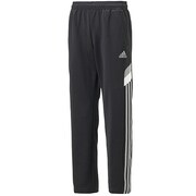 F89812 [adidasbrave ジャージ ウォームアップ パンツ DDZ21 キッズ J160 ブラック/ミッドグレーS14]
