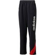 F89879 [adidasflash ジャージ ウォームアップ パンツ DDZ31 キッズ J150 ブラック/メタリックシルバー]