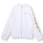 F88396 [ビッグロゴシリーズ トラックフーデッドジャケット DDD58 メンズJ/XO ホワイト/メタリックゴールド]