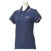 F90248 [SC ピケポロシャツ W DDP69 レディース J/OT カレッジネイビー]