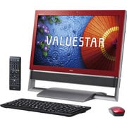 VALUESTAR(バリュースター) N VN770/SS 23型ワイド液晶 HDD3TB ブルーレイディスクドライブ Windows 8.1 クランベリーレッド PC-VN770SSR